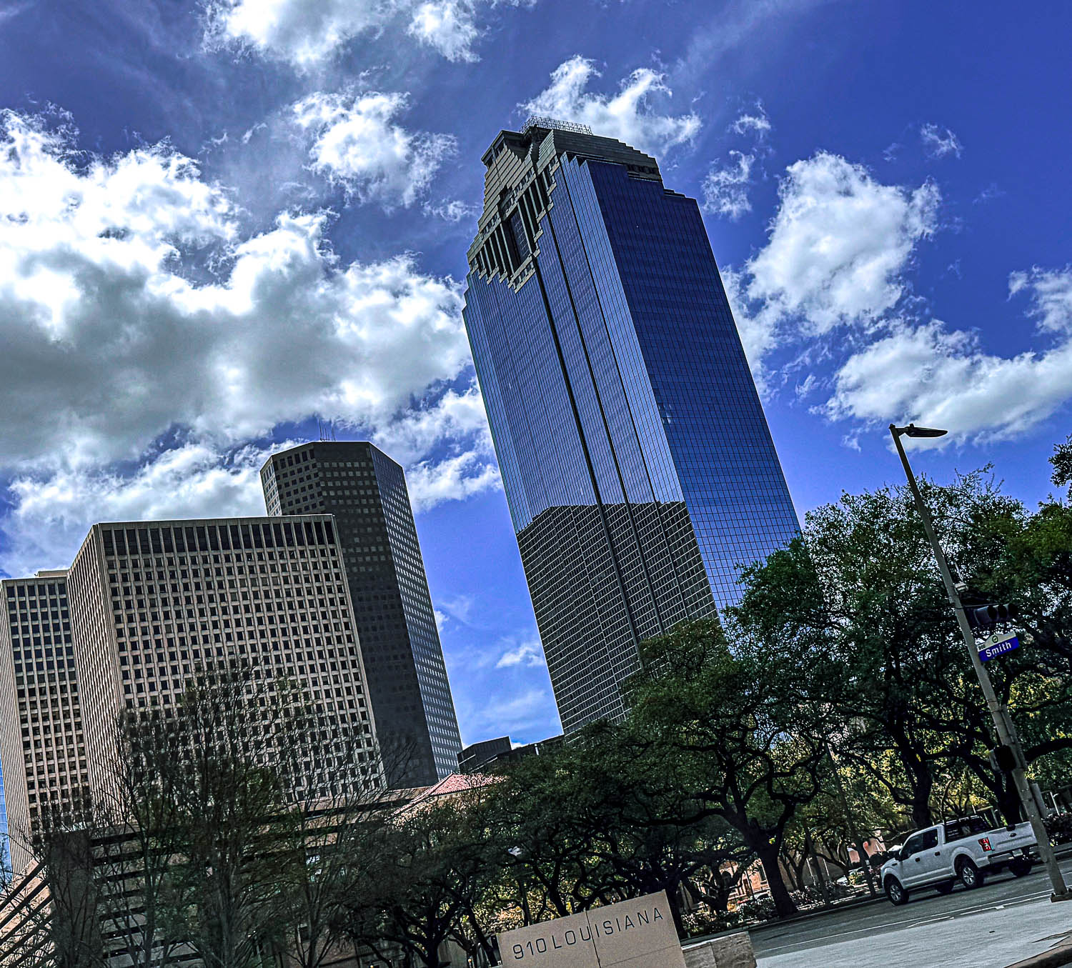 Downtown Houston office towers