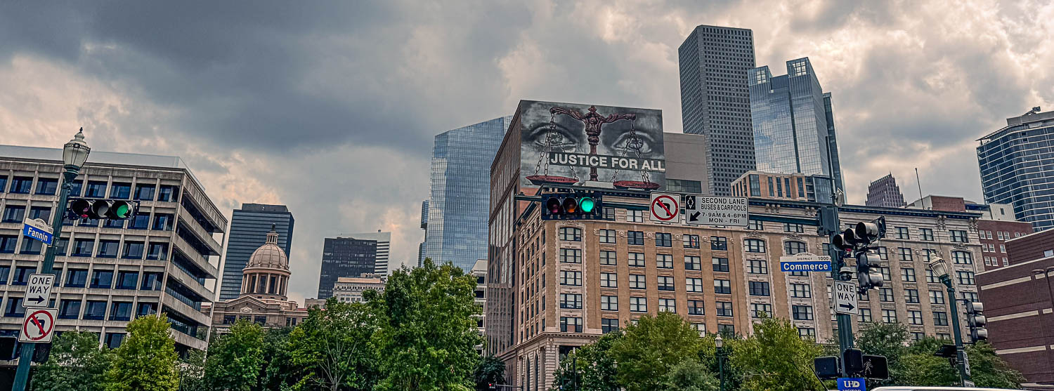 Houston skyline from Midtown